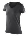 Dames Sportshirt Spiro Impact Softex Zwart